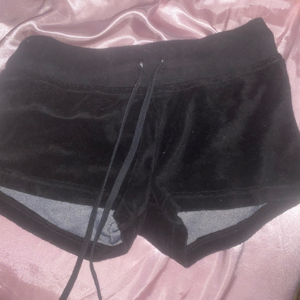 Hard Tail shorts in black.